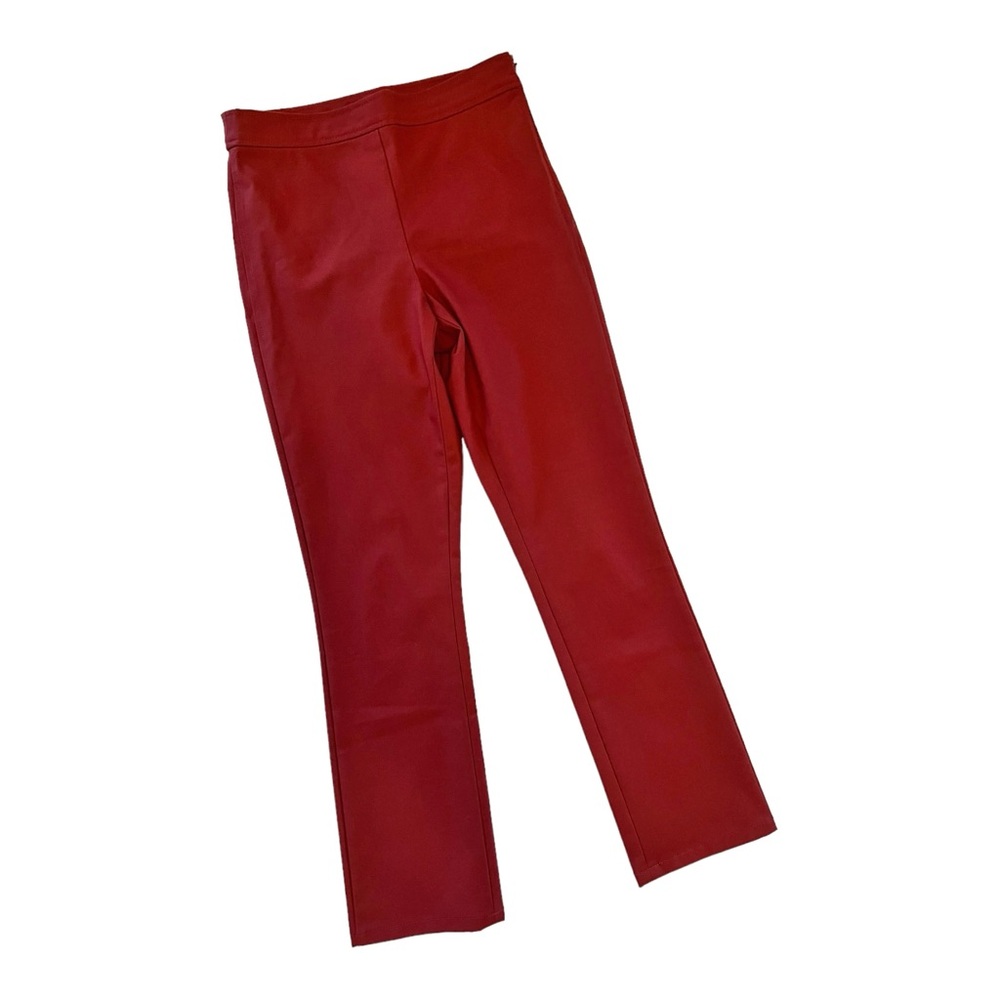 Theory Bimsa Deep Raspberry Approach Pants - Picture 5 of 7